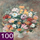 Nummer 100: vaas met boeket boerenbloemen. Klik voor een vergroting.